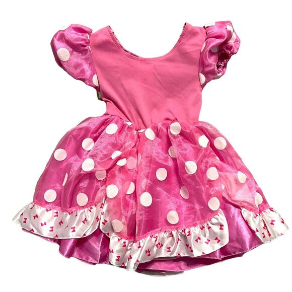 Disney Sz 2 Pink Minnie Mouse Costume Dress - Picture 2 of 6